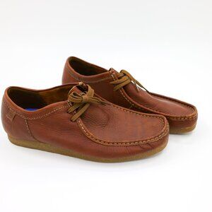 Clark's Wallabee Brown Leather